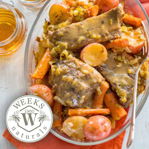 Irish Honey Pot Roast with Veggies