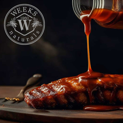 Weeks Wildflower Honey BBQ Sauce will be your go-to glaze