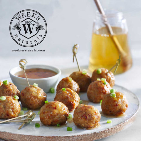 Weeks Hot Honey Chicken Meatballs