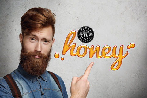 Weeks Raw Honey is Good for Beard Growth