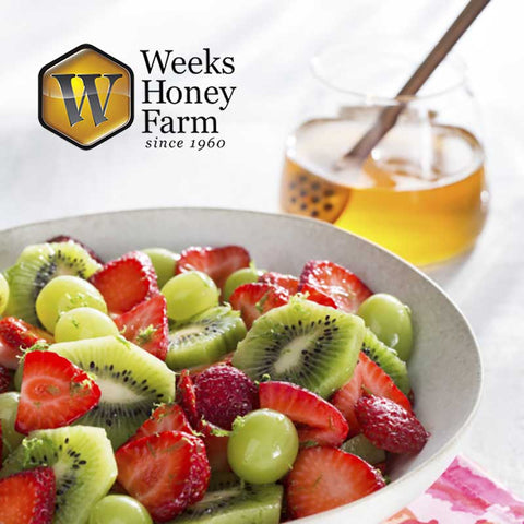 Make Hot Days Cool & Sweet with Honey Lime Fruit Salad