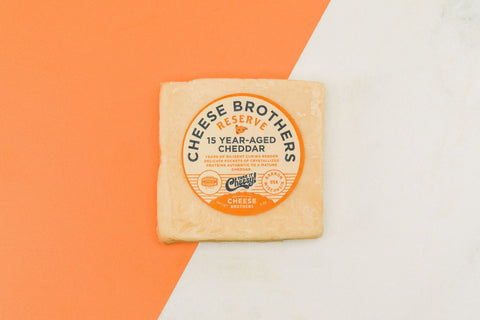 15-Year-Aged Cheddar from Wisconsin - Reserve Cheese - Only $19.16! Order now at Weeks Honey Farm Fast shipping and excellent customer service.