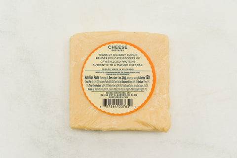 15-Year-Aged Cheddar from Wisconsin - Reserve Cheese - Only $19.16! Order now at Weeks Honey Farm Fast shipping and excellent customer service.