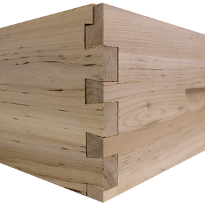 10 Frame Medium Honey Super Box w/ Dovetail Joints (Unassembled w/ Frames and Foundations) - Hive Bodies And Supers - Only $57! Order now at Weeks Honey Farm Fast shipping and excellent customer service.