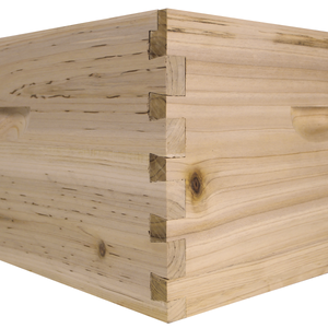 10 Frame Deep Brood Box w/ Dovetail Joints (Unassembled w/ Frames and Foundations) - Hive Bodies And Supers - Only $59! Order now at Weeks Honey Farm Fast shipping and excellent customer service.