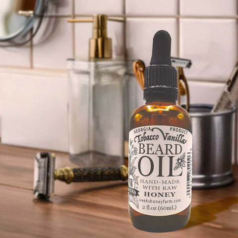 Beard Oil to Soften and Nourish (2 fl oz) - Cosmetics - Only $12.99! Order now at Weeks Honey Farm Fast shipping and excellent customer service.