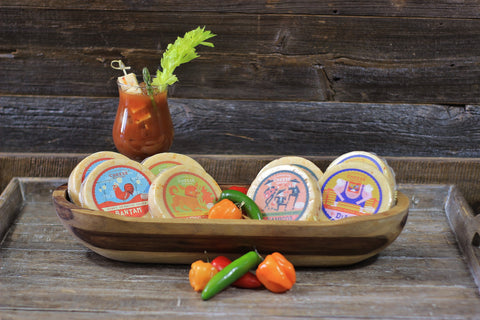 Spicy Cheese Lovers Pack (8 Cheeses) - House Cheese - Only $59.45! Order now at Weeks Honey Farm Fast shipping and excellent customer service.