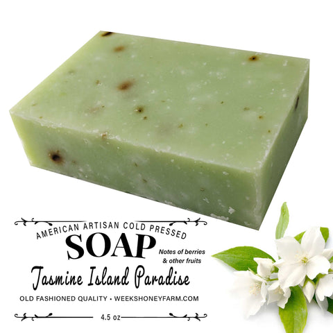 Handmade Cold Pressed Artisan Soaps- Assorted Fragrances, 4.5 oz Each - Soaps - Only $4.99! Order now at Weeks Honey Farm Fast shipping and excellent customer service.