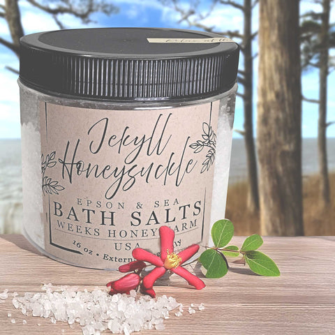 Weeks Honey Farm Southern Bath Salts; 16oz - Soaps - Only $4.99! Order now at Weeks Honey Farm Fast shipping and excellent customer service.