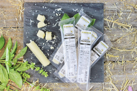 Northwoods Parmesan Cheese Sticks (30) from Wisconsin - Cheese - Only $69.95! Order now at Weeks Honey Farm Fast shipping and excellent customer service.