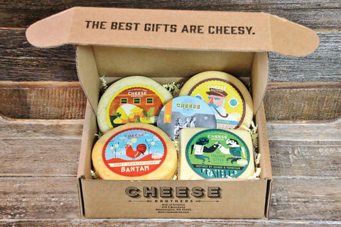 Wisconsin Cheese Sampler (4-Pack) - House Cheese - Only $29.95! Order now at Weeks Honey Farm Fast shipping and excellent customer service.