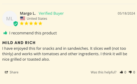 Adelheid Alpine-Style Cheese from Wisconsin - House Cheese - Only $6.71! Order now at Weeks Honey Farm Fast shipping and excellent customer service.