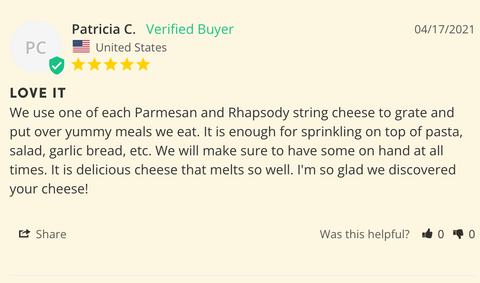 Northwoods Parmesan Cheese Sticks (30) from Wisconsin - Cheese - Only $69.95! Order now at Weeks Honey Farm Fast shipping and excellent customer service.