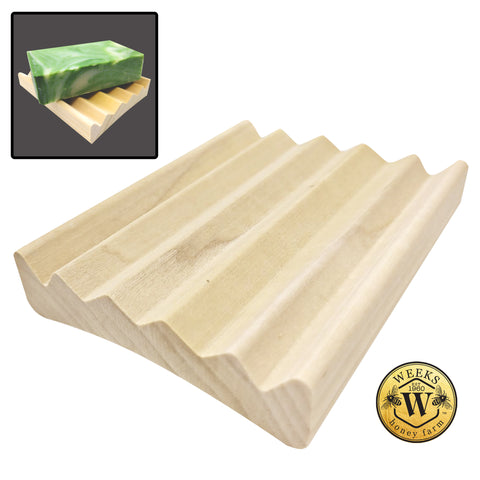 Weeks Wooden Soap Saver Stand - Soaps - Only $5.99! Order now at Weeks Honey Farm Fast shipping and excellent customer service.