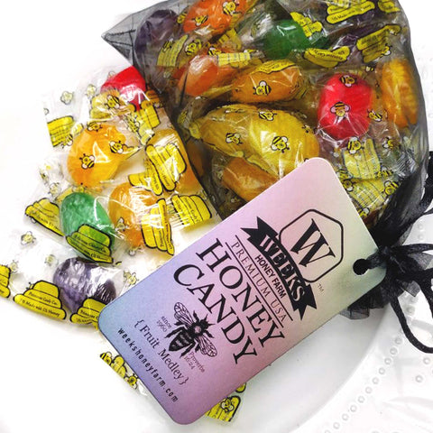 Weeks Honey Candy made with real American honey! 1/2 lb - Food Items - Only $9.99! Order now at Weeks Honey Farm Fast shipping and excellent customer service.