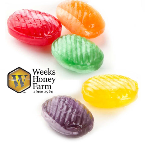 Weeks Honey Candy made with real American honey! 1/2 lb - Food Items - Only $9.99! Order now at Weeks Honey Farm Fast shipping and excellent customer service.