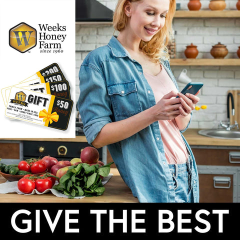 Weeks Cards for Gift Giving! - Honey - Only $10! Order now at Weeks Honey Farm Fast shipping and excellent customer service.