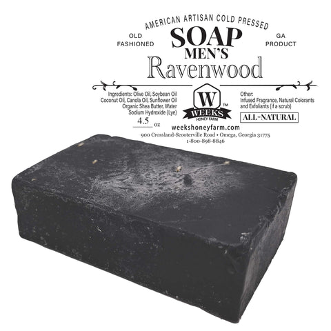 Handmade Cold Pressed Artisan Soaps- Assorted Fragrances, 4.5 oz Each - Soaps - Only $4.99! Order now at Weeks Honey Farm Fast shipping and excellent customer service.