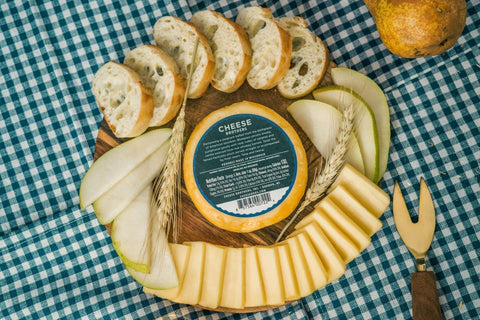 Bourbon Gouda from Wisconsin - House Cheese - Only $7.60! Order now at Weeks Honey Farm Fast shipping and excellent customer service.