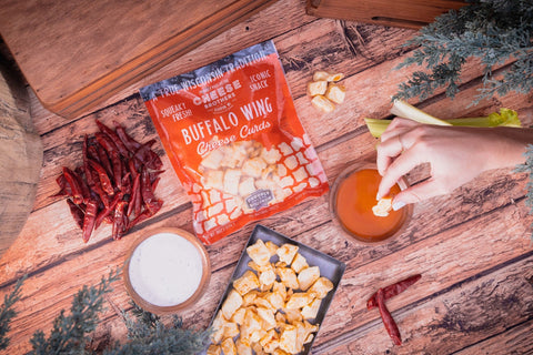 Buffalo Wing Cheese Curds *Ships Fresh Daily* from Wisconsin - Cheese - Only $7.60! Order now at Weeks Honey Farm Fast shipping and excellent customer service.