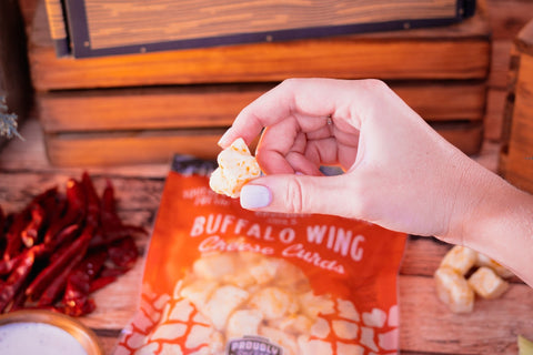 Buffalo Wing Cheese Curds *Ships Fresh Daily* from Wisconsin - Cheese - Only $7.60! Order now at Weeks Honey Farm Fast shipping and excellent customer service.