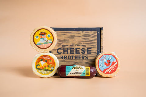 Cheese & Sausage Sampler (4-Pack) - Gifts - Only $35.95! Order now at Weeks Honey Farm Fast shipping and excellent customer service.