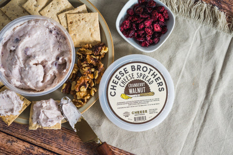 Cranberry Walnut Cheese Spread *New* from Wisconsin - Cheese - Only $8.95! Order now at Weeks Honey Farm Fast shipping and excellent customer service.