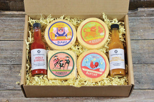 Deluxe Hot and Spicy Gift Collection - House Cheese - Only $49.95! Order now at Weeks Honey Farm Fast shipping and excellent customer service.