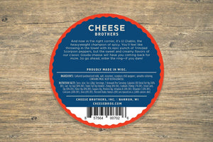 El Diablo - Scorpion Pepper Gouda from Wisconsin - House Cheese - Only $7.60! Order now at Weeks Honey Farm Fast shipping and excellent customer service.