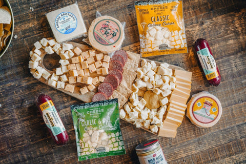 Deluxe Game Day Essentials Gift Pack - House Cheese - Only $79.95! Order now at Weeks Honey Farm Fast shipping and excellent customer service.