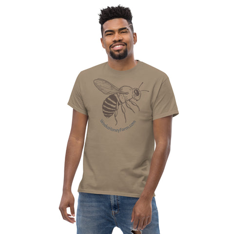 Honey Bee Men's T-shirt -  - Only $17.99! Order now at Weeks Honey Farm Fast shipping and excellent customer service.