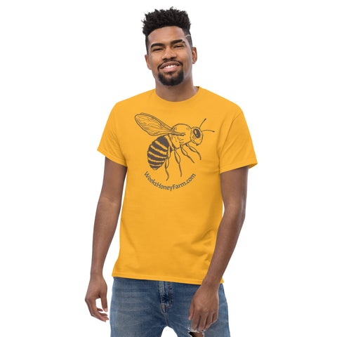 Honey Bee Men's T-shirt -  - Only $17.99! Order now at Weeks Honey Farm Fast shipping and excellent customer service.