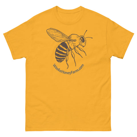 Honey Bee Men's T-shirt -  - Only $17.99! Order now at Weeks Honey Farm Fast shipping and excellent customer service.