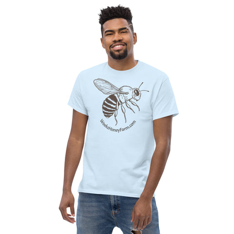 Honey Bee Men's T-shirt -  - Only $17.99! Order now at Weeks Honey Farm Fast shipping and excellent customer service.