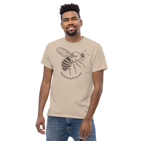 Honey Bee Men's T-shirt -  - Only $17.99! Order now at Weeks Honey Farm Fast shipping and excellent customer service.