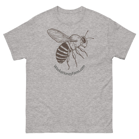 Honey Bee Men's T-shirt -  - Only $17.99! Order now at Weeks Honey Farm Fast shipping and excellent customer service.