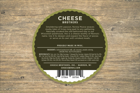 Smoked Mozzarella from Wisconsin - House Cheese - Only $7.60! Order now at Weeks Honey Farm Fast shipping and excellent customer service.