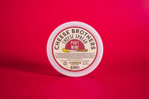 Port Wine Cheese Spread *New* from Wisconsin - Cheese - Only $8.95! Order now at Weeks Honey Farm Fast shipping and excellent customer service.