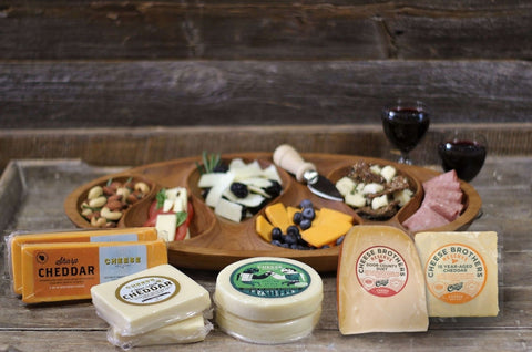 Sharp & Flavorful Cheese Box (8 Cheeses) - House Cheese - Only $84.95! Order now at Weeks Honey Farm Fast shipping and excellent customer service.