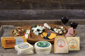 Sharp & Flavorful Cheese Box (8 Cheeses) - House Cheese - Only $89.95! Order now at Weeks Honey Farm Fast shipping and excellent customer service.