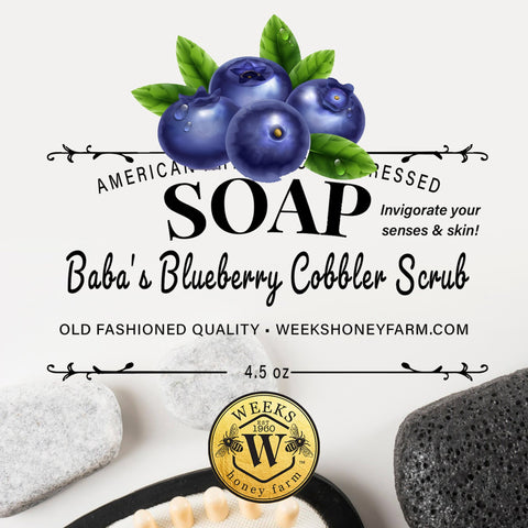 Handmade Cold Pressed Artisan Soaps- Assorted Fragrances, 4.5 oz Each - Soaps - Only $4.99! Order now at Weeks Honey Farm Fast shipping and excellent customer service.