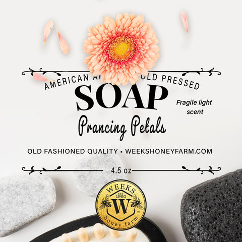 Handmade Cold Pressed Artisan Soaps- Assorted Fragrances, 4.5 oz Each - Soaps - Only $4.99! Order now at Weeks Honey Farm Fast shipping and excellent customer service.