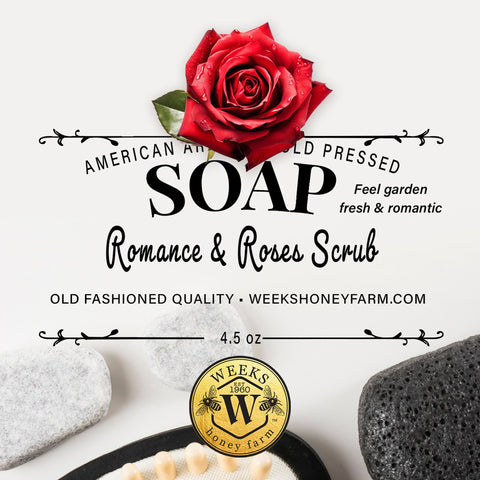 Handmade Cold Pressed Artisan Soaps- Assorted Fragrances, 4.5 oz Each - Soaps - Only $4.99! Order now at Weeks Honey Farm Fast shipping and excellent customer service.