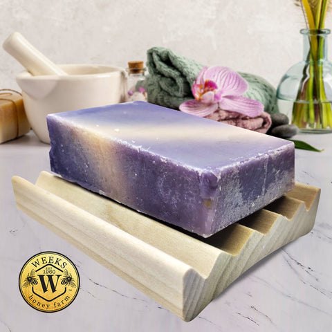 Weeks Wooden Soap Saver Stand - Soaps - Only $5.99! Order now at Weeks Honey Farm Fast shipping and excellent customer service.