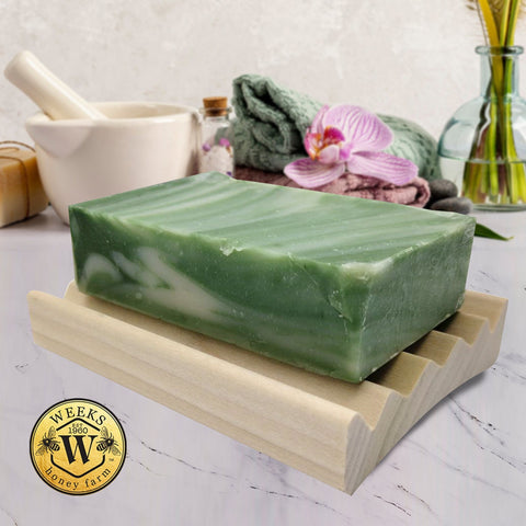 Handmade Cold Pressed Artisan Soaps- Assorted Fragrances, 4.5 oz Each - Soaps - Only $4.99! Order now at Weeks Honey Farm Fast shipping and excellent customer service.