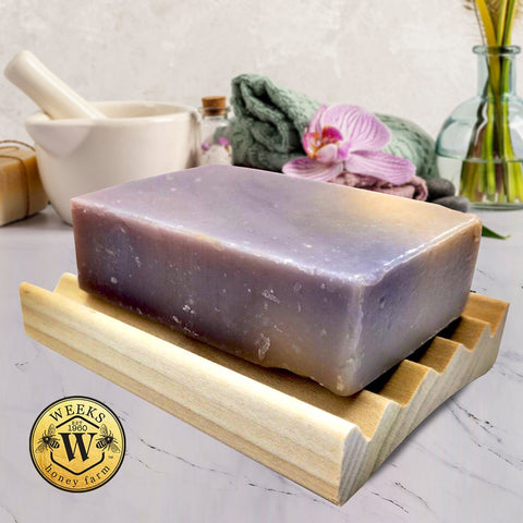 Handmade Cold Pressed Artisan Soaps- Assorted Fragrances, 4.5 oz Each - Soaps - Only $4.99! Order now at Weeks Honey Farm Fast shipping and excellent customer service.