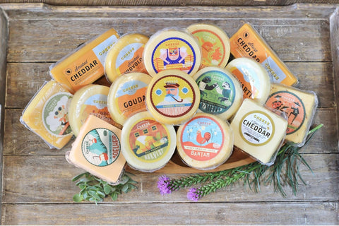 The Ultimate Wisconsin Cheese Sampler - House Cheese - Only $104.95! Order now at Weeks Honey Farm Fast shipping and excellent customer service.