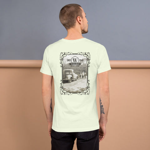 Talking Honey, 1960 Soft Fit Unisex T-shirt - Apparel & Accessories - Only $26.69! Order now at Weeks Honey Farm Fast shipping and excellent customer service.