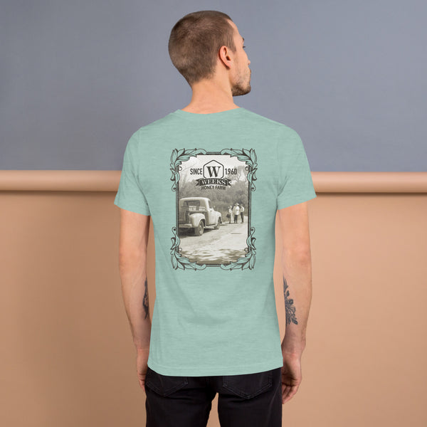 Talking Honey, 1960 Soft Fit Unisex T-shirt - Apparel & Accessories - Only $26.69! Order now at Weeks Honey Farm Fast shipping and excellent customer service.