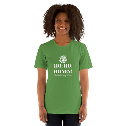 Ho, Ho, Honey Soft Fit Unisex T-shirt - Apparel & Accessories - Only $24! Order now at Weeks Honey Farm Fast shipping and excellent customer service.